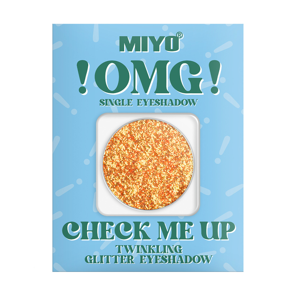 Блискучі тіні для повік Miyo !OMG! Check Me Up Twinkling Glitter Eyeshadow 19 Diabetes, 1.3 г