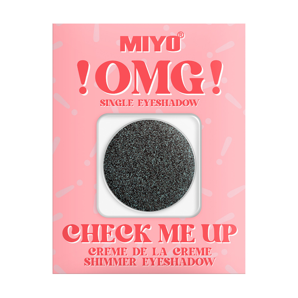 Мерехтливі тіні для повік Miyo !OMG! Check Me Up Shimmer Eyeshadow 25 Mermaid, 1.3 г