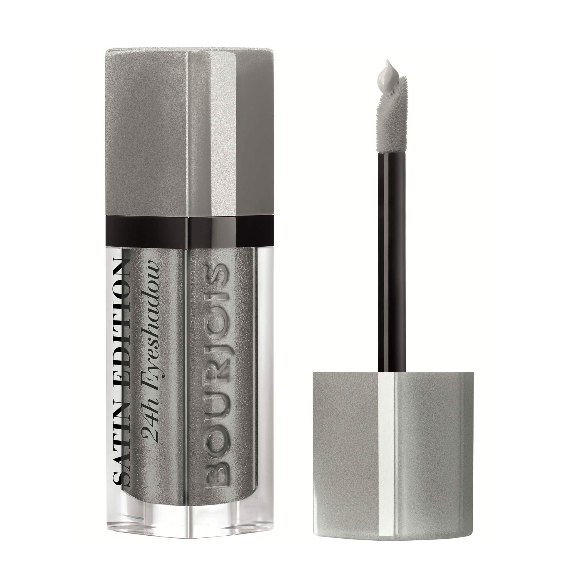Рідкі тіні для повік Bourjois Satin Edition 24H Eyeshadow 06 Drive Me Grey-Zy, 8 мл